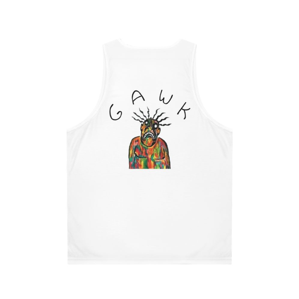 Vundabar Gawk Album Cover Art Unisex Tank Top - Back