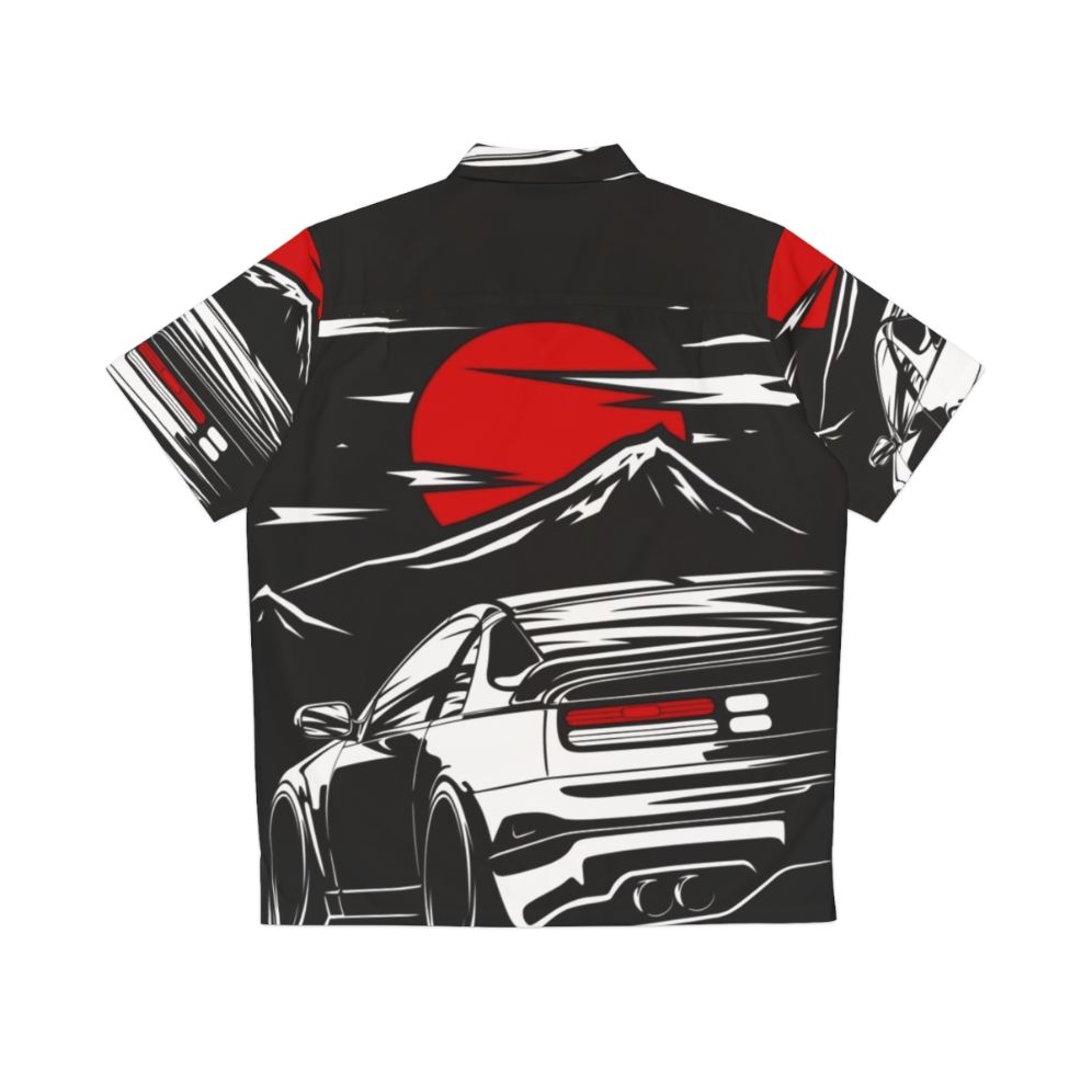 Nissan 300ZX Z32 Fairlady Hawaiian Shirt for Car Enthusiasts - Back