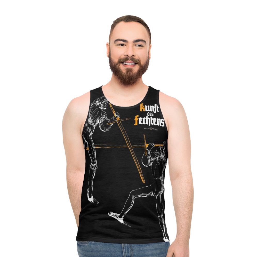 Unisex tank top for historical martial arts and medieval sword fighting - men