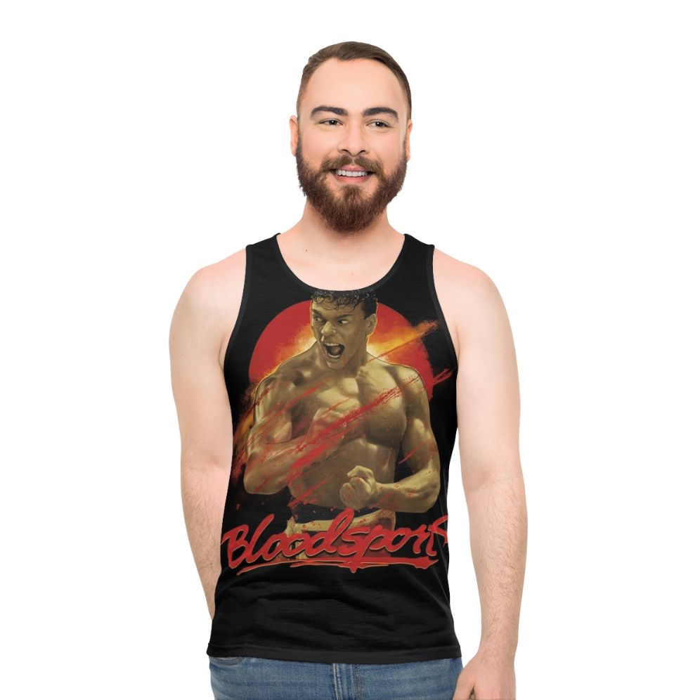 Bloodsport Retro Unisex Tank Top - men