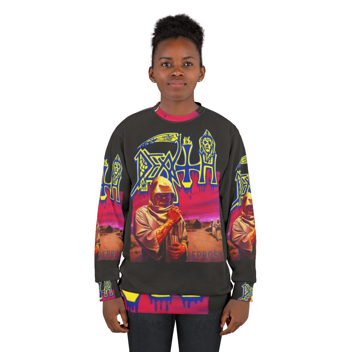 Death Leprosy Sweatshirt - Intense Metal Apparel - women