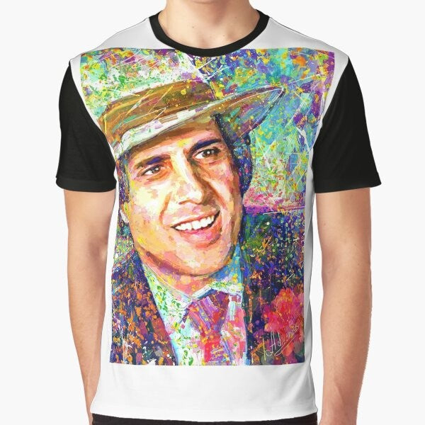 Adriano Celentano Impressionist Dream Graphic T-Shirt