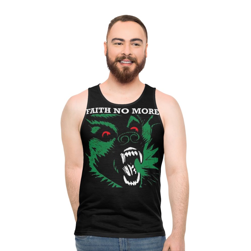 Unisex punk rock band merch tank top - men