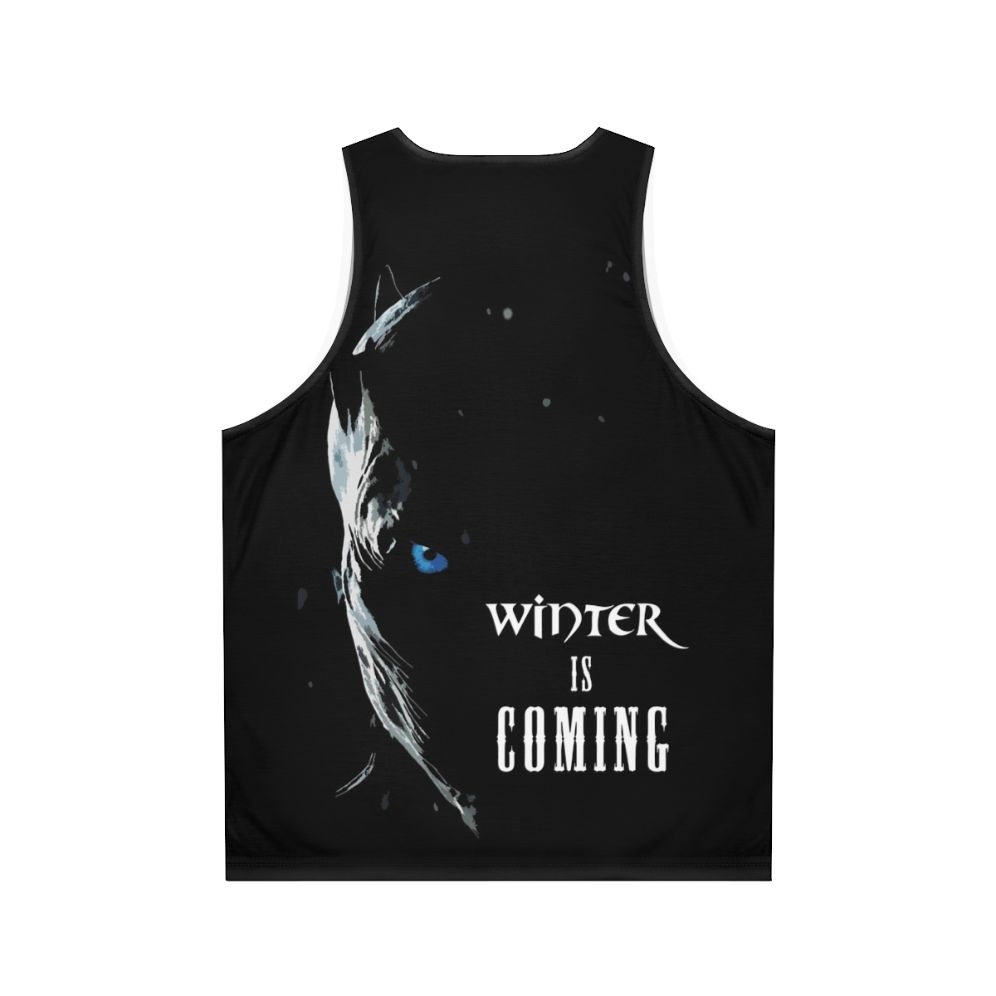 Unisex 'Winter Is Coming' Game of Thrones Inspired Tank Top - Back