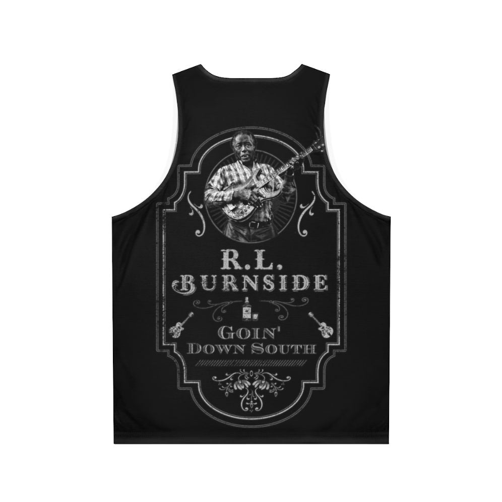 Rl Burnside "Goin Down South" Tribute Unisex Tank Top - Back