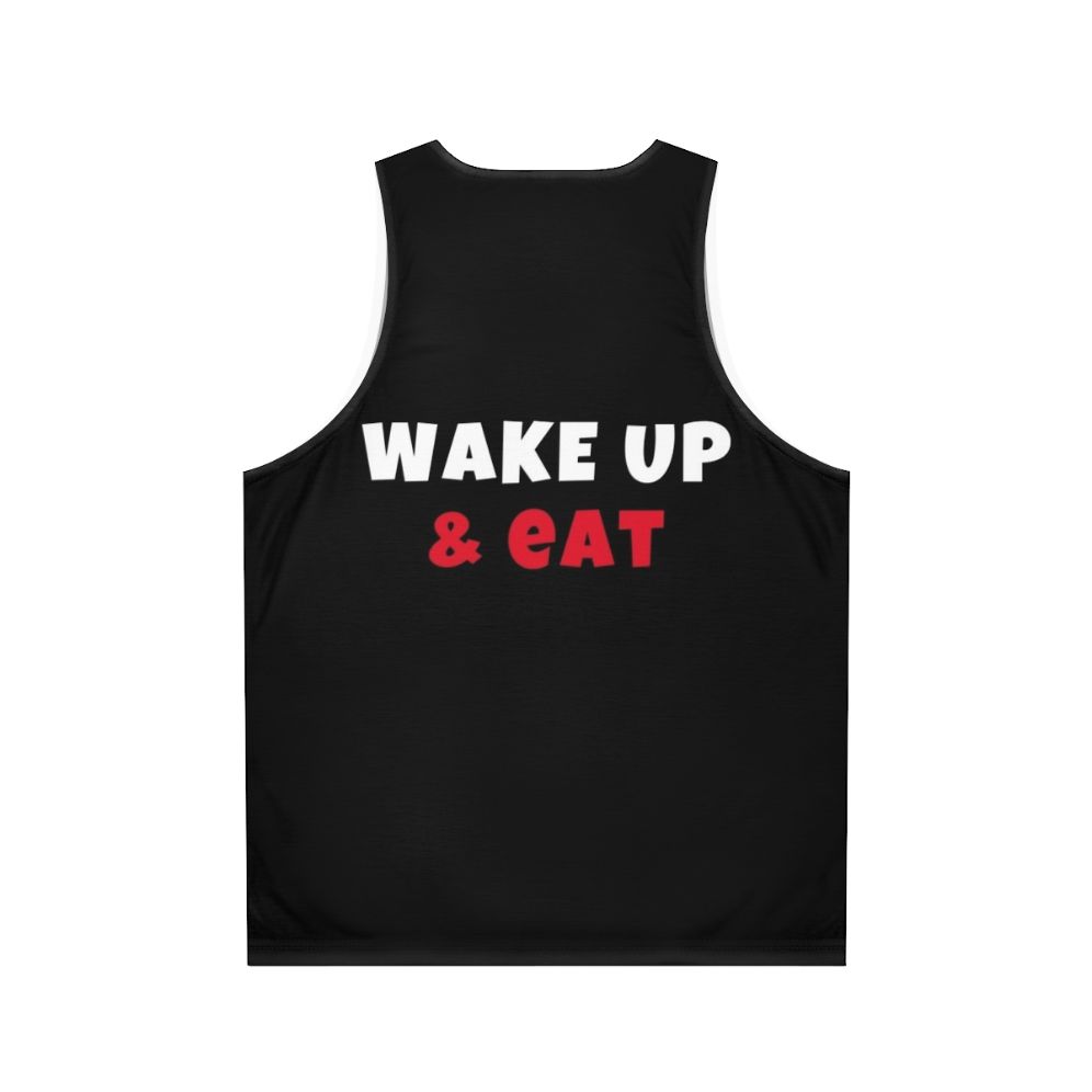 Wake Up and Enjoy Your Hobbies Unisex Tank Top - Back