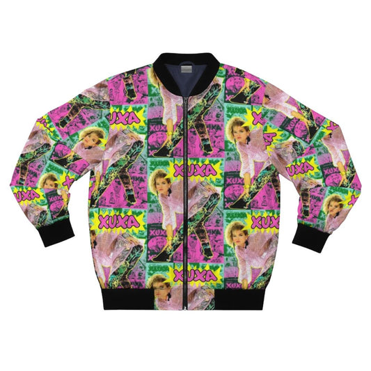 "XUXA Retro 1980s Bomber Jacket"