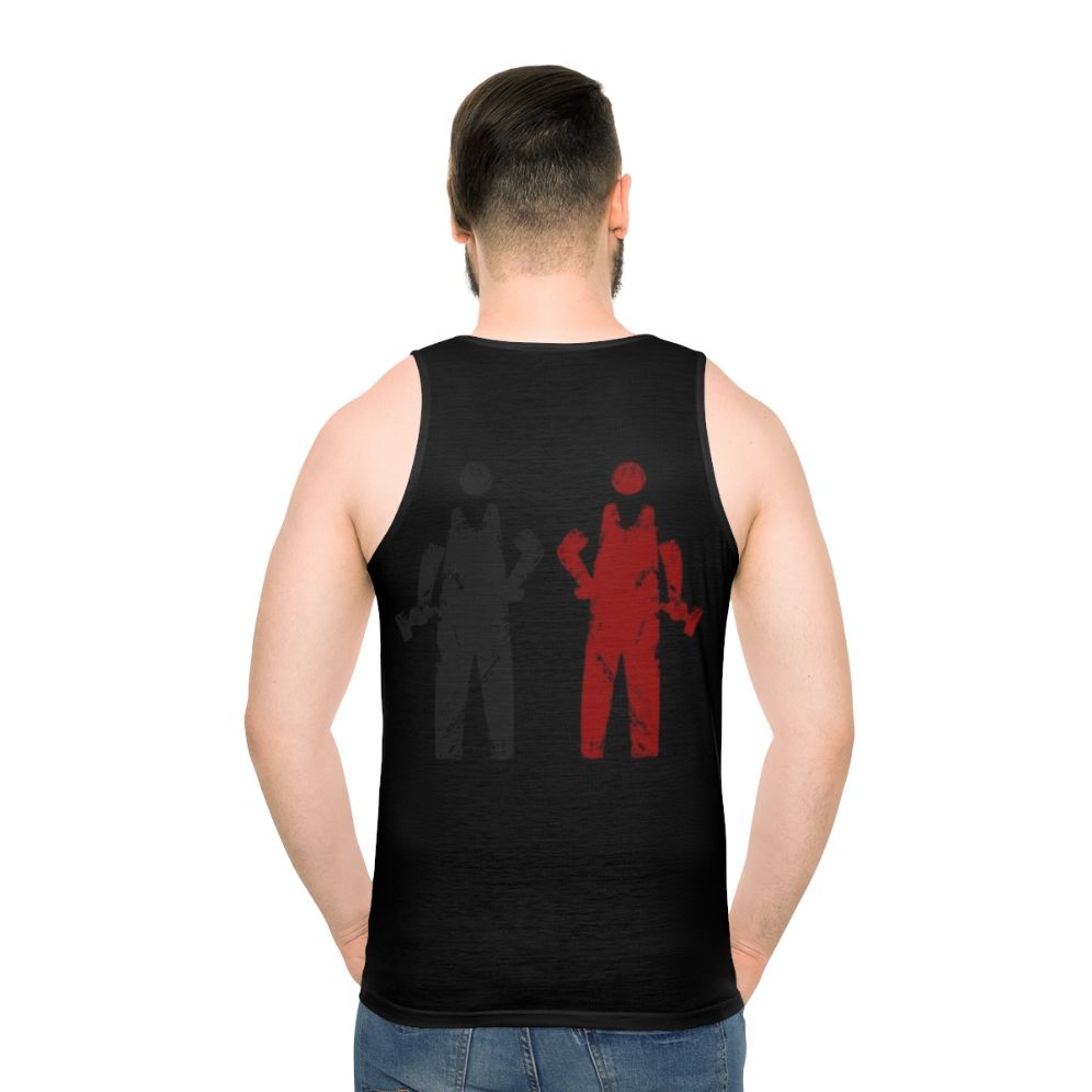 Depeche Mode Electronic Music Unisex Tank Top - men back