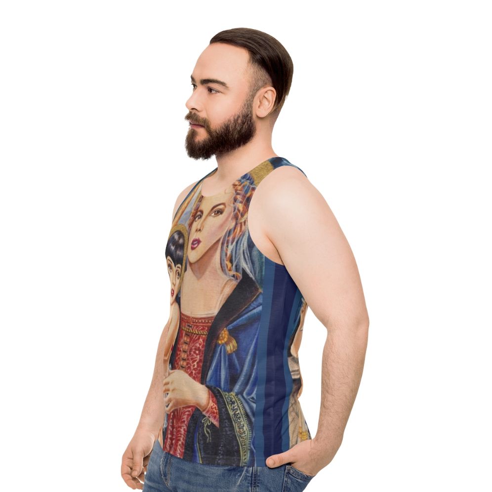 Judy Garland and Liza Minnelli Unisex Tank Top - men side