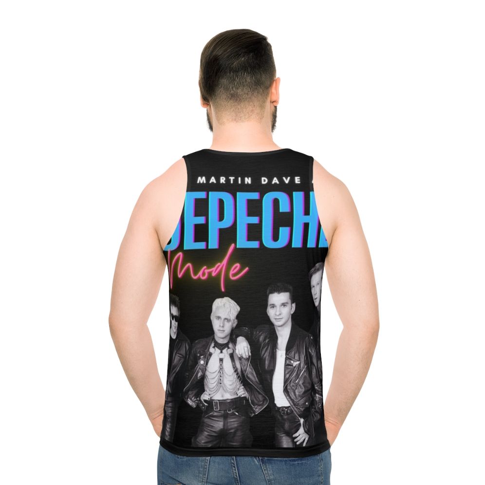 Depeche Mode Unisex Tank Top - men back