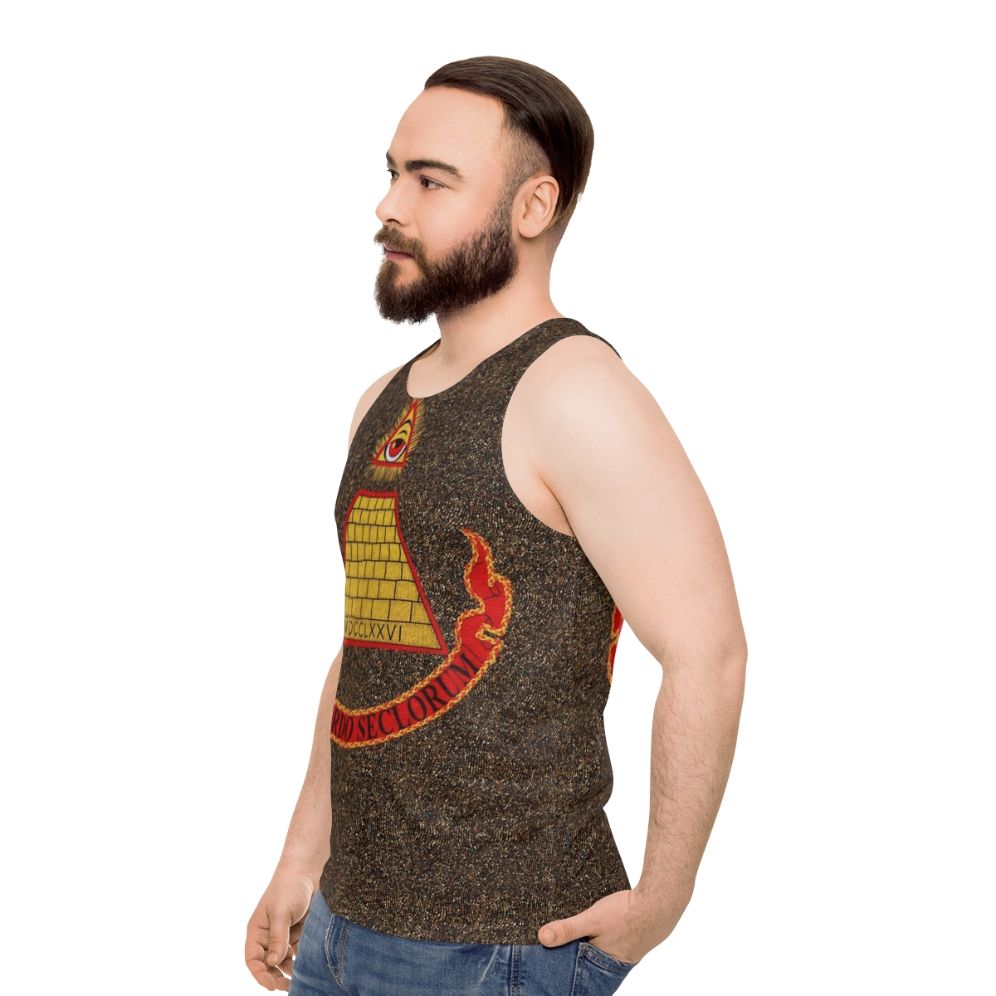 Unisex '80s Cult Classic "Desperately Seeking Susan" Tank Top - men side