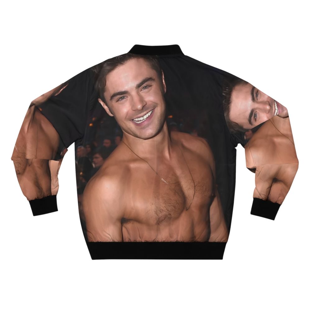 Zac Efron Inspired Bomber Jacket - Back