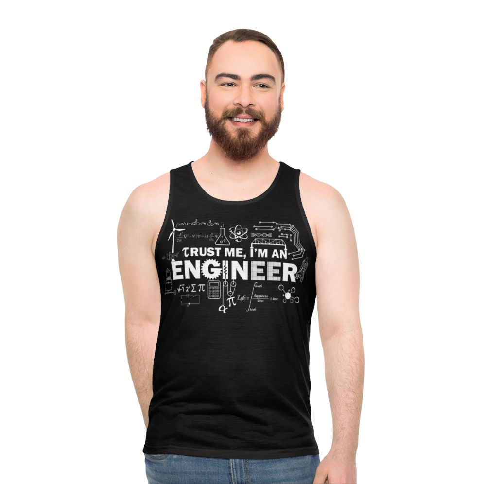 Trust Me I'm an Engineer Unisex Funny Tank Top - men