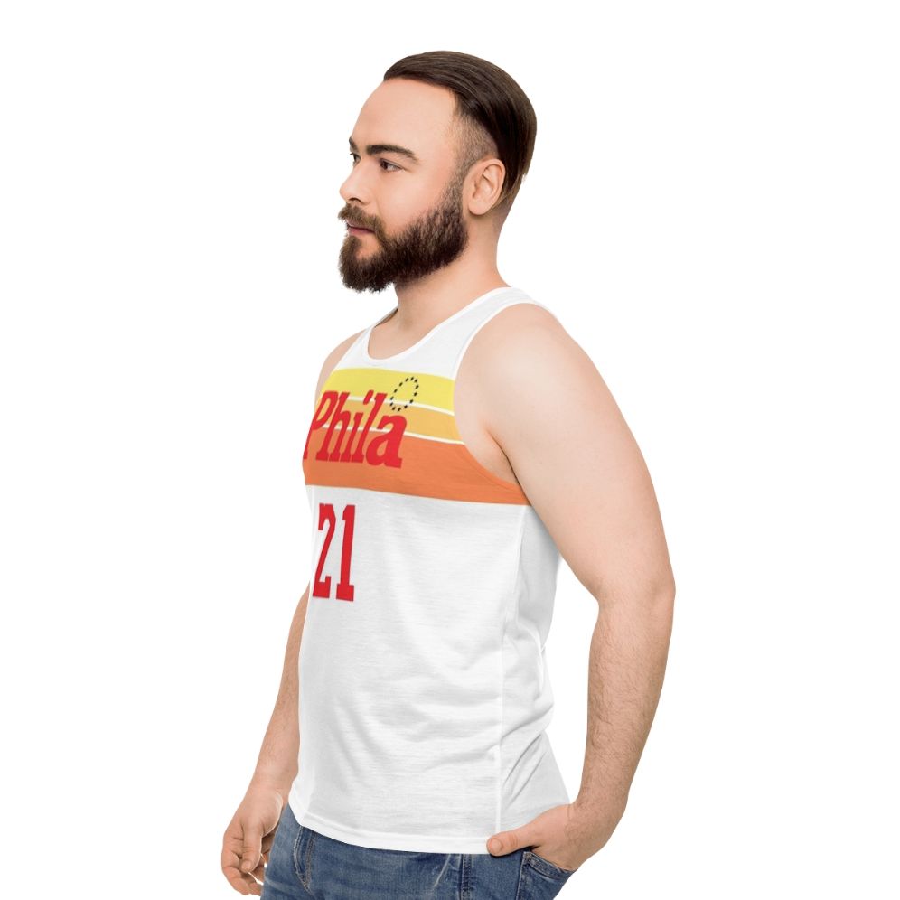 Unisex Philadelphia tank top - men side