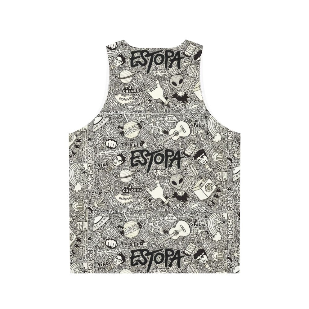 Estopa Unisex Tank Top - Back