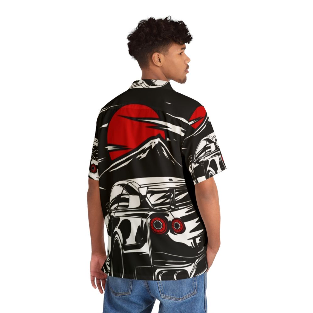 Nissan GT-R NISMO Hawaiian Shirt - People Back