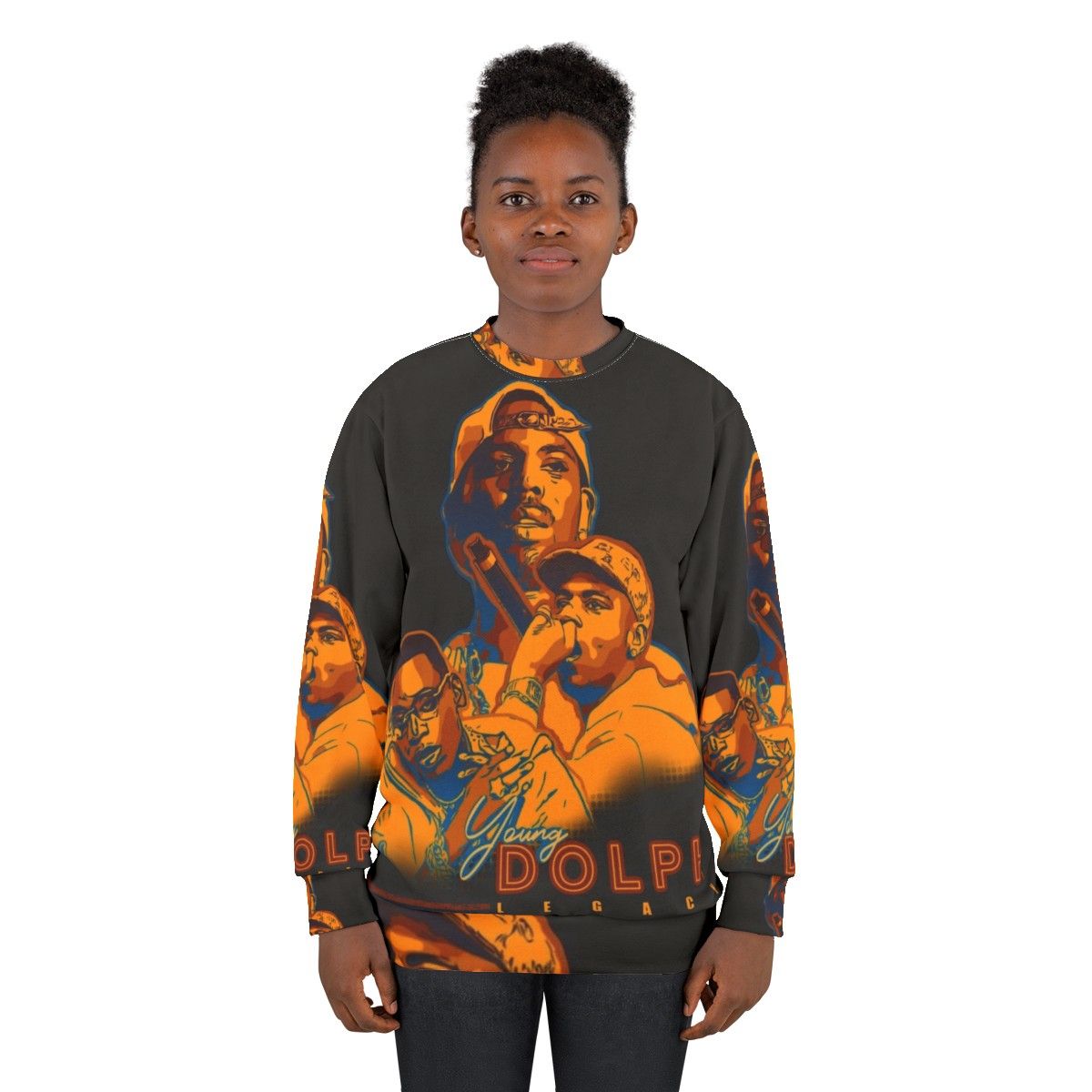 Young Dolph King of Memphis Legacy Tribute Sweatshirt - women