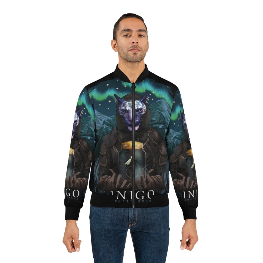 Inigo and Mr Dragonfly Bomber Jacket for Skyrim Enthusiasts - Lifestyle