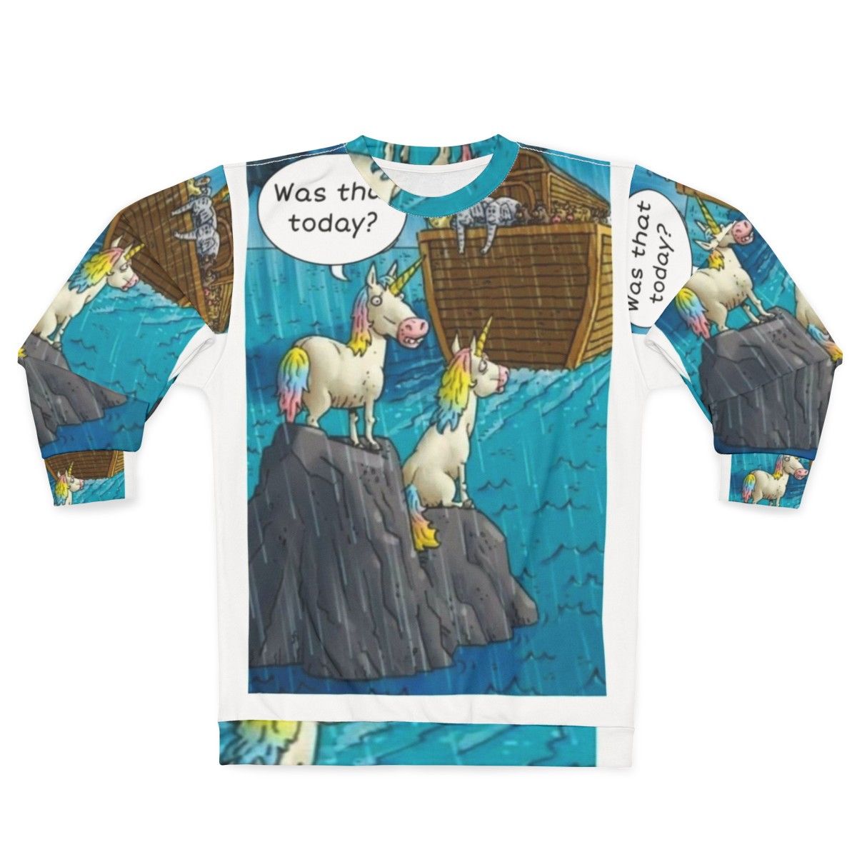 Noah's Ark Unicorn Christian Sweatshirt