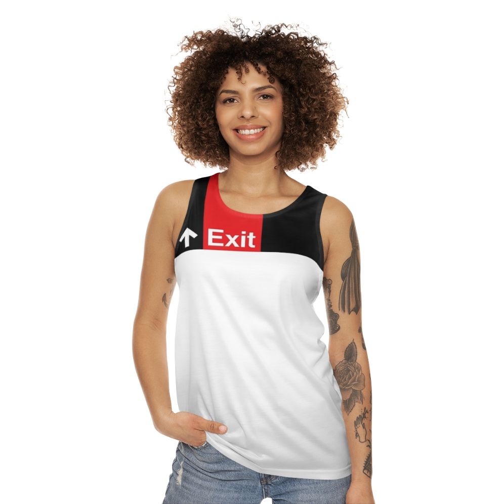 Unisex 'Exit' New York City Tank Top - women