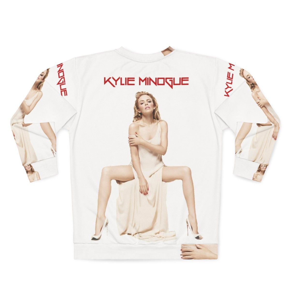 Kylie Minogue Sweatshirt - Celebrity Merchandise - Back