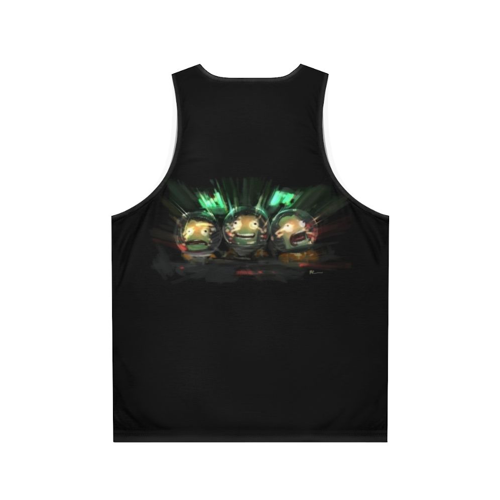 Kerbal Space Program inspired unisex tank top - Back