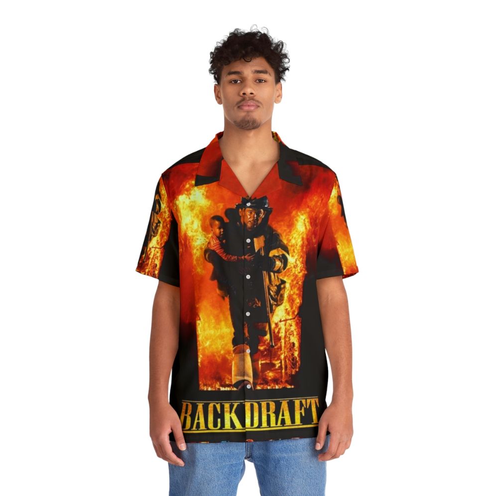 Backdraft 1991 Hawaiian Shirt featuring Robert De Niro - People Front