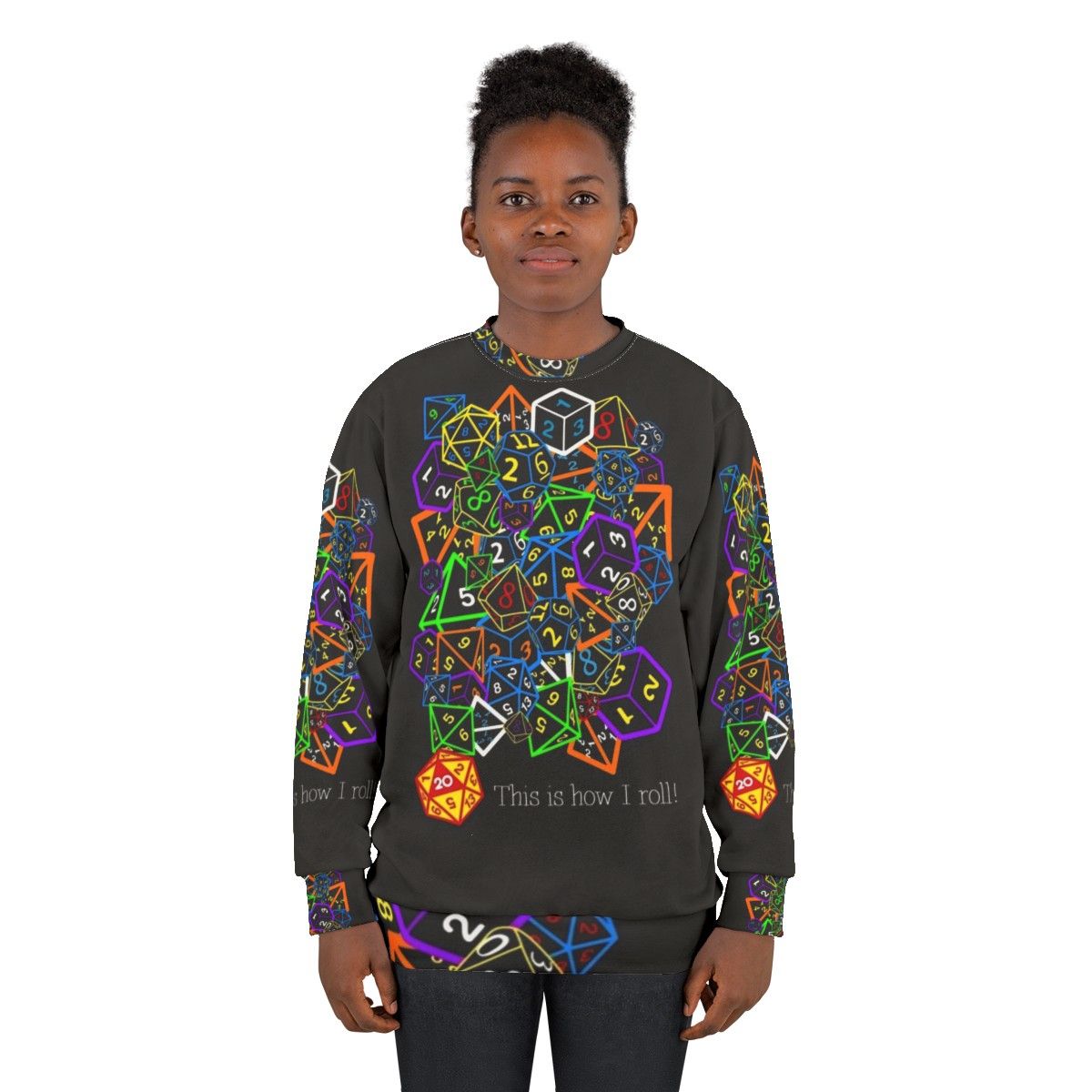 Dungeons & Dragons "This Is How I Roll" Sweatshirt - women