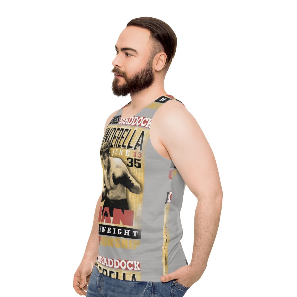 James Braddock Vintage Boxing Tank Top - men side