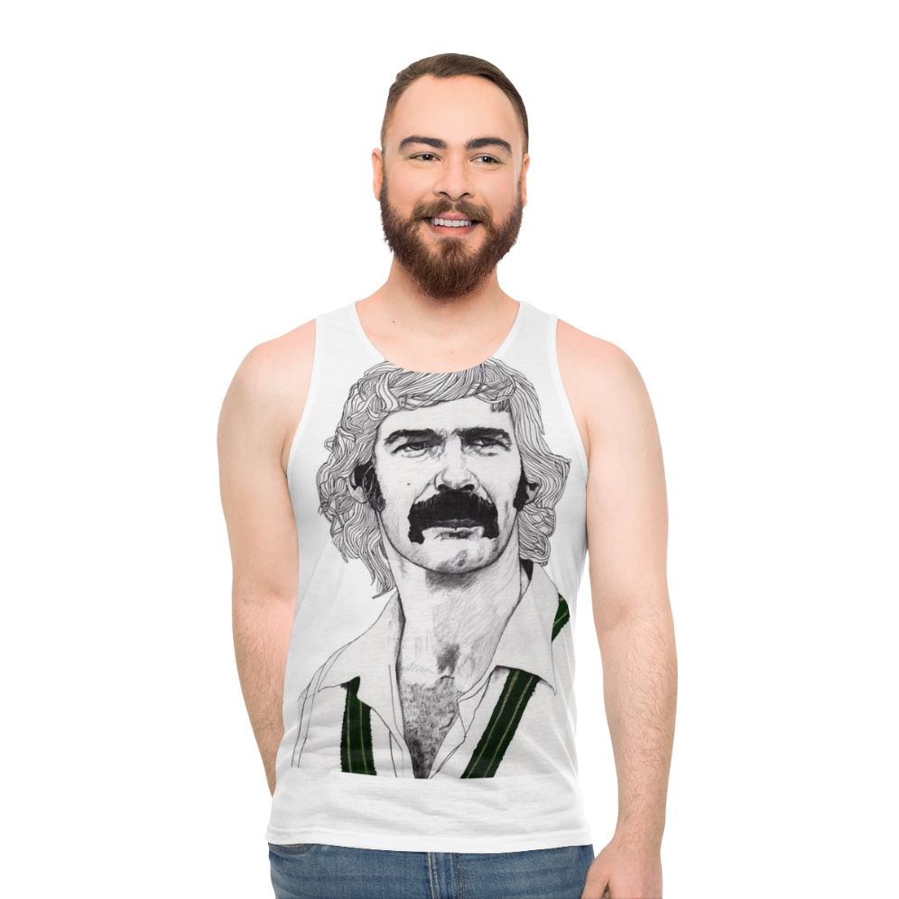 Dennis Lillee Inspired Unisex Cricket Tank Top - men