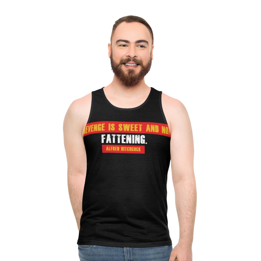 Alfred Hitchcock "Revenge is Sweet" Unisex Tank Top - men