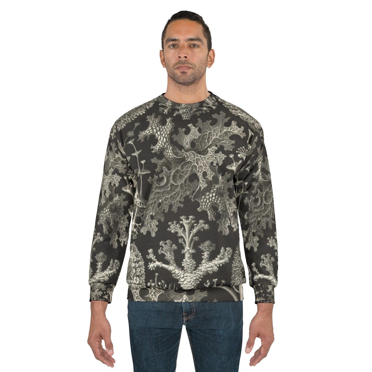 Lichenes Ernst Haeckel Inspired Sweatshirt - men