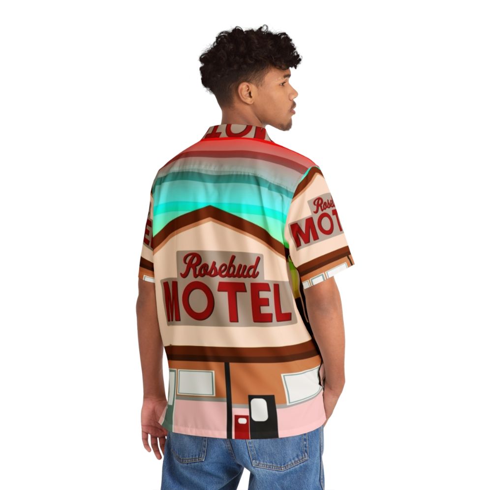 Schitt's Creek Rosebud Motel Hawaiian Shirt featuring the Rose family - People Back