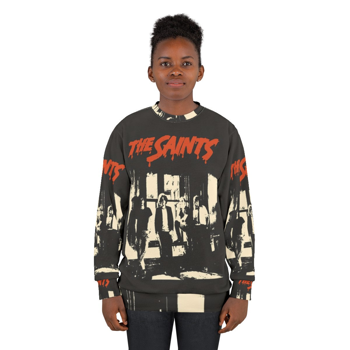 The Saints Punk Rock Sweatshirt - women