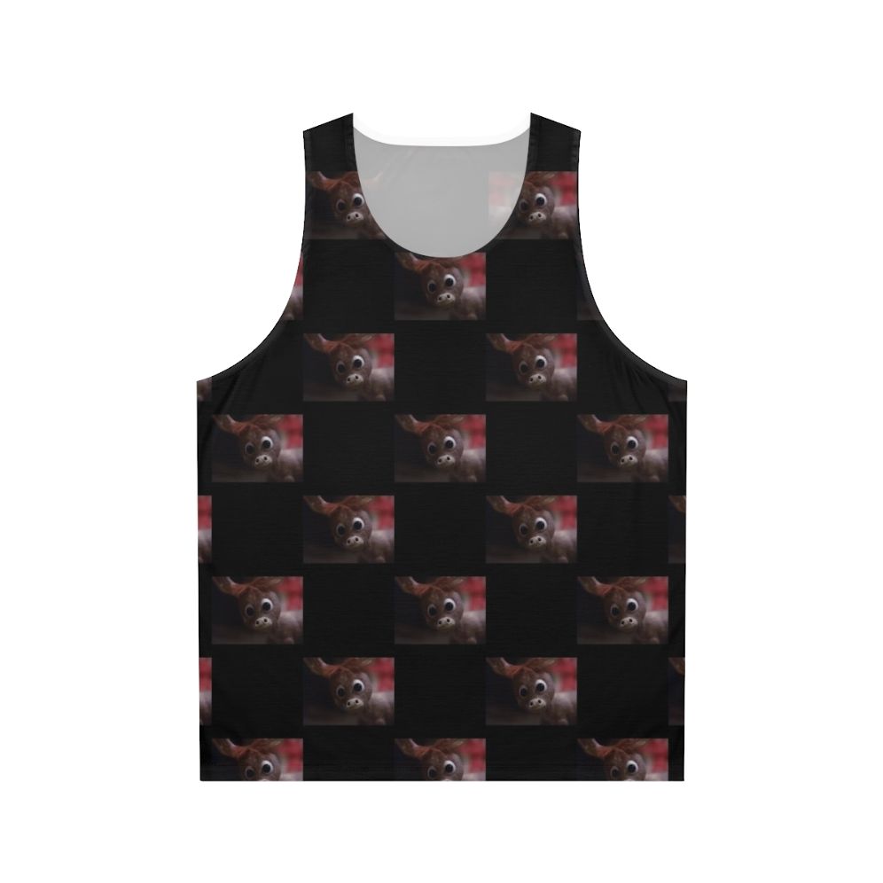 Nestor the Long Earred Donkey Unisex Christmas Tank Top