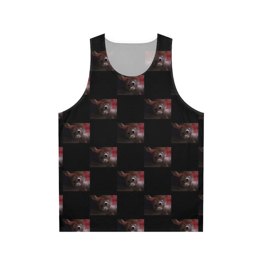 Nestor the Long Earred Donkey Unisex Christmas Tank Top