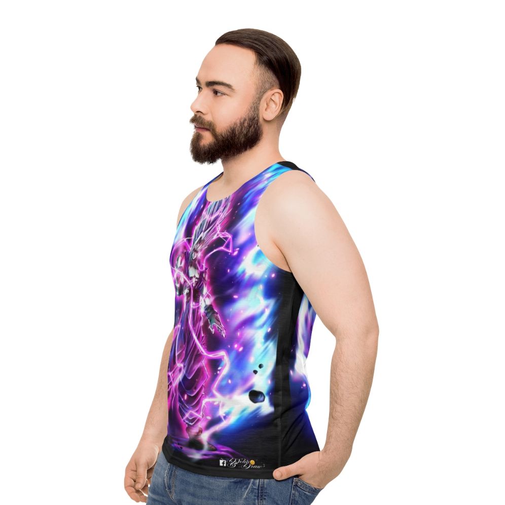 Gohan Beast Unisex Dragon Ball Super Fan Art Tank Top - men side