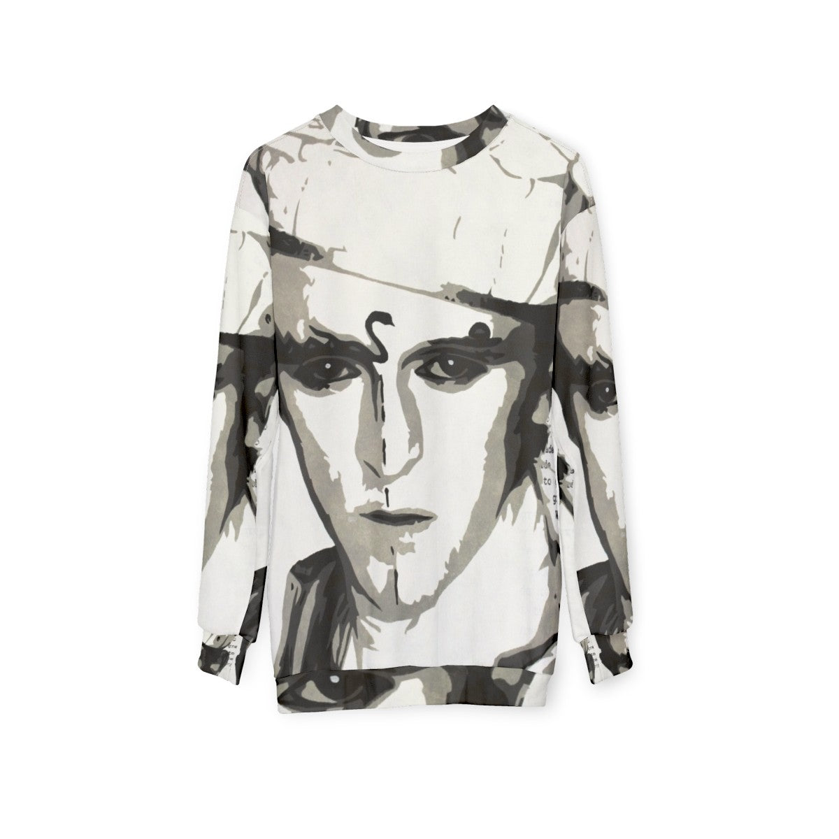 Visage 'Fade To Grey' Steve Strange 80s Music Sweatshirt - hanging