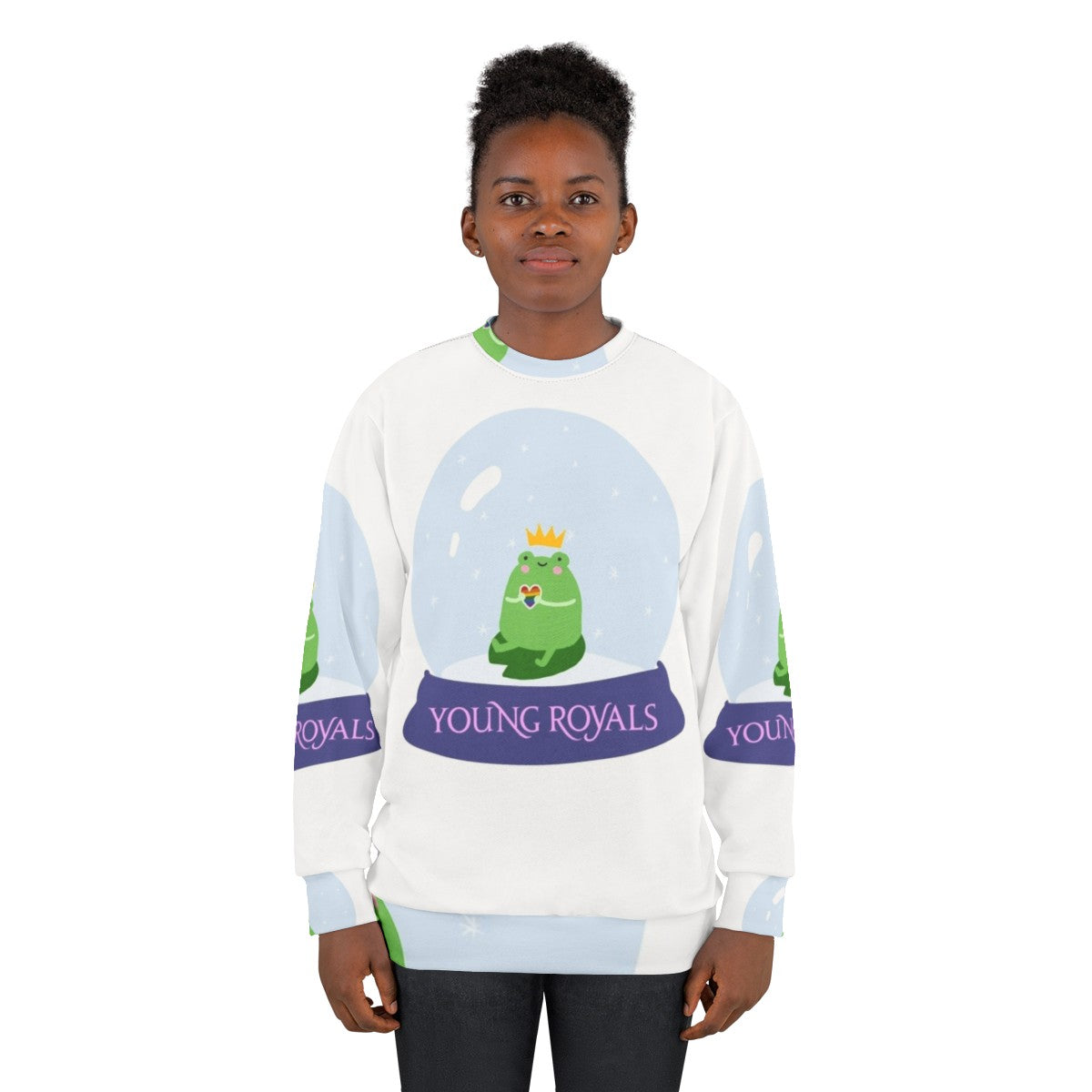 Young Royals Wilhelm Snow Globe Sweatshirt - women