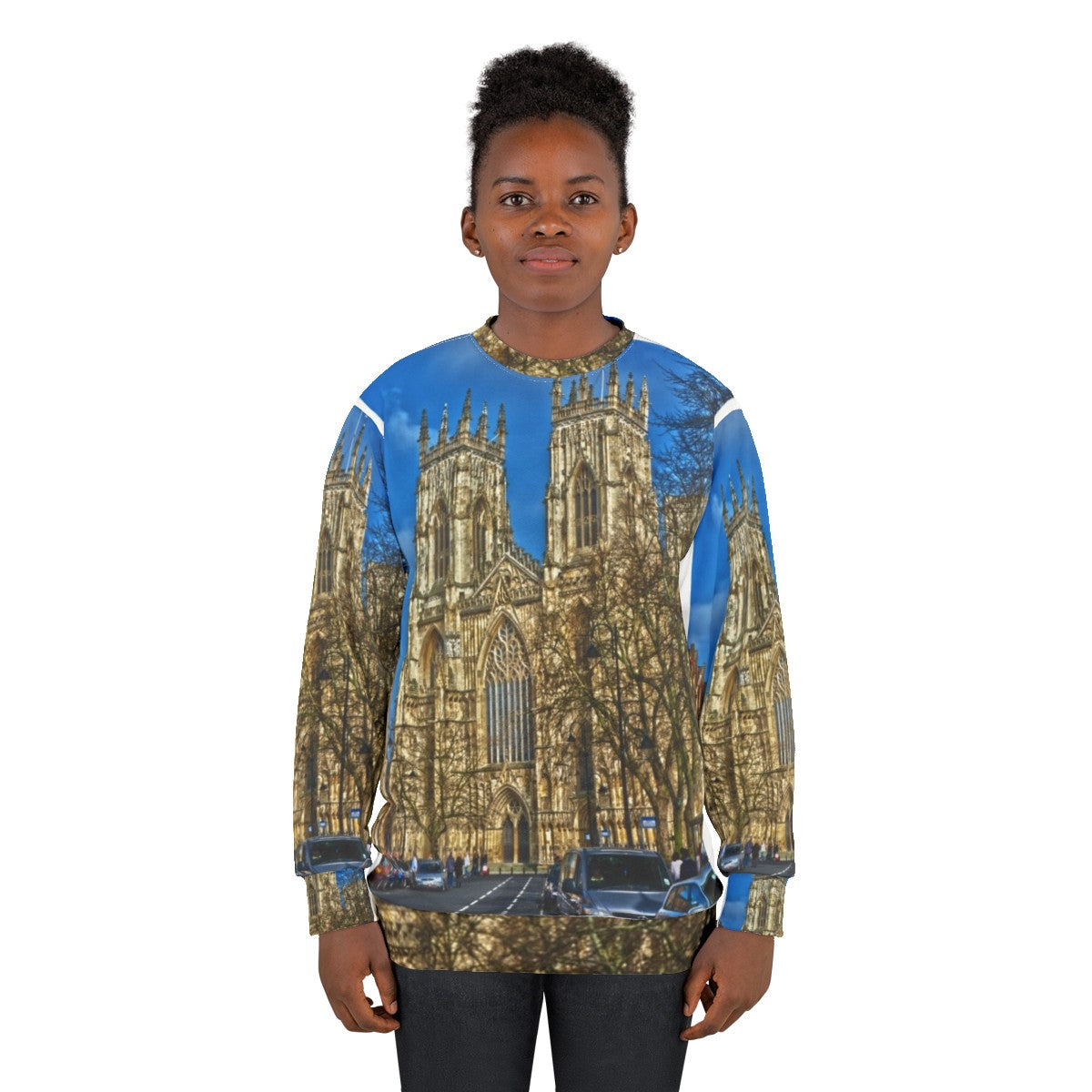 York Minster England HDR Sweatshirt - women