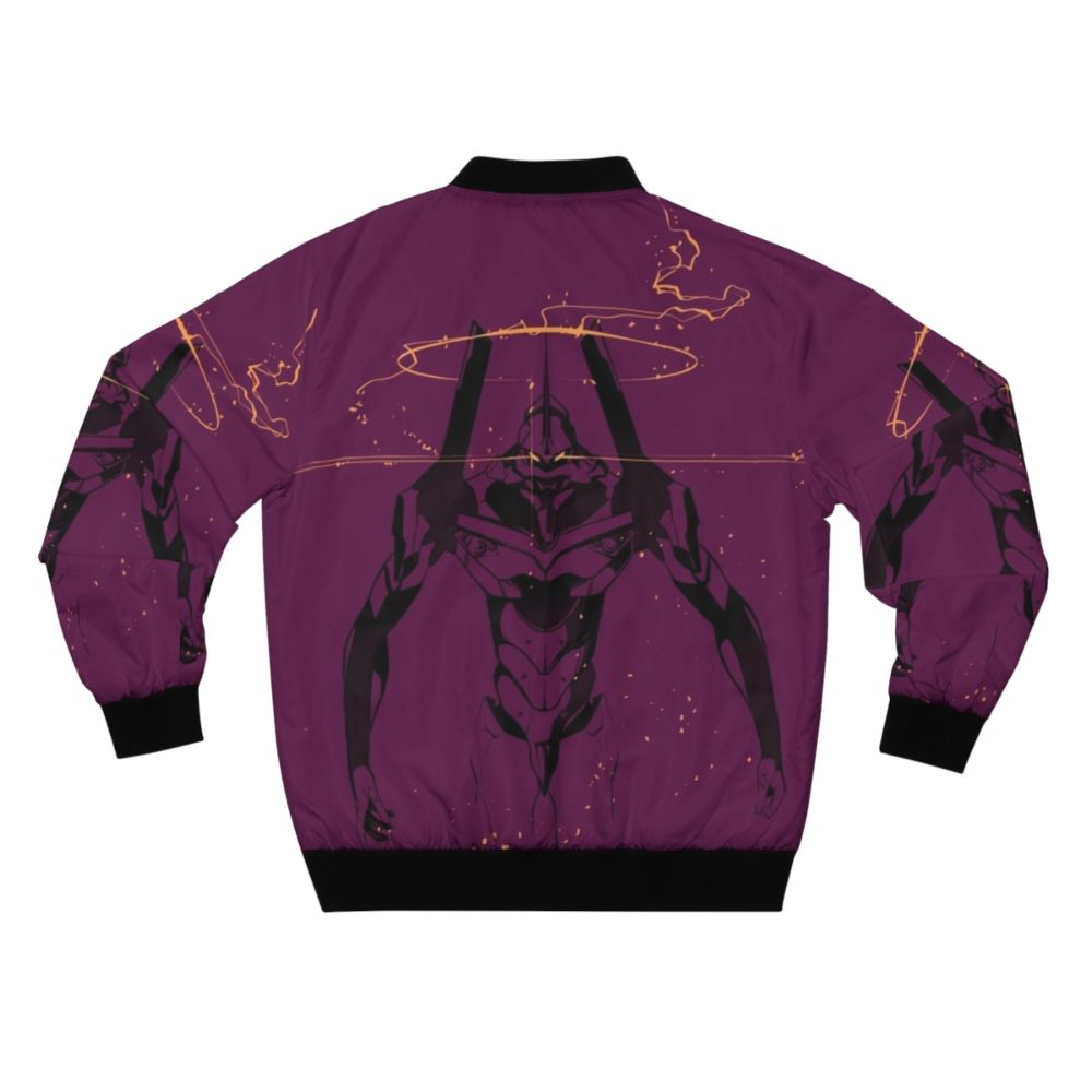 Evangelion Unit-01 Bomber Jacket - Back