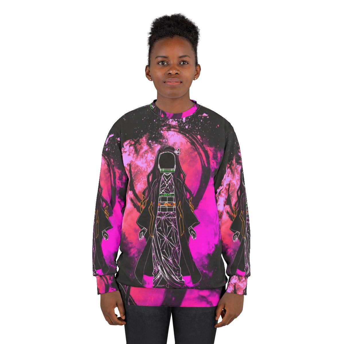 Demon Slayer Tanjiro Kamado Silhouette Sweatshirt - women