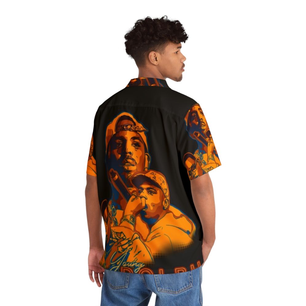 Young Dolph Memorial Hawaiian Shirt - People Back