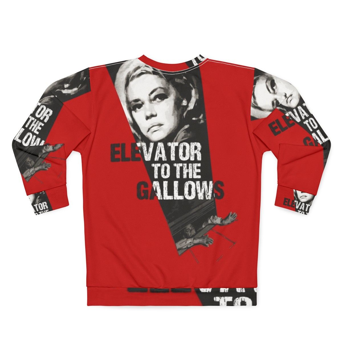 Classic 'Elevator to the Gallows' Movie Sweatshirt - Back