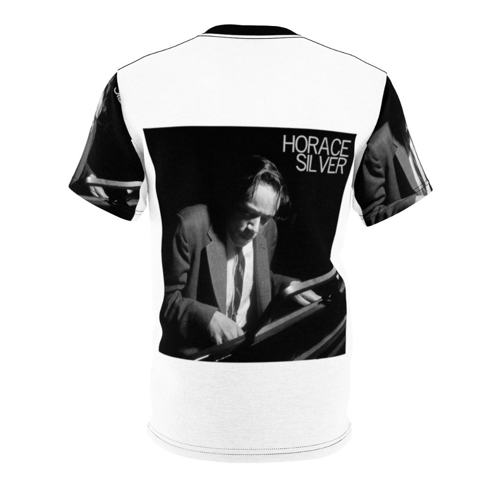 Horace Silver AOP T-shirt featuring the iconic jazz musician and his influence on modern music - Back