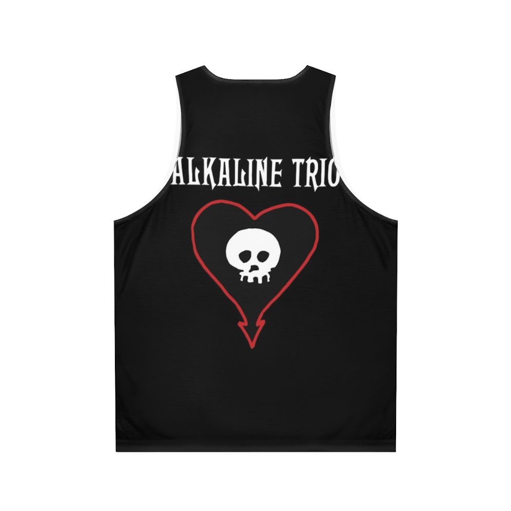 Alkaline Trio band logo classic unisex tank top - Back