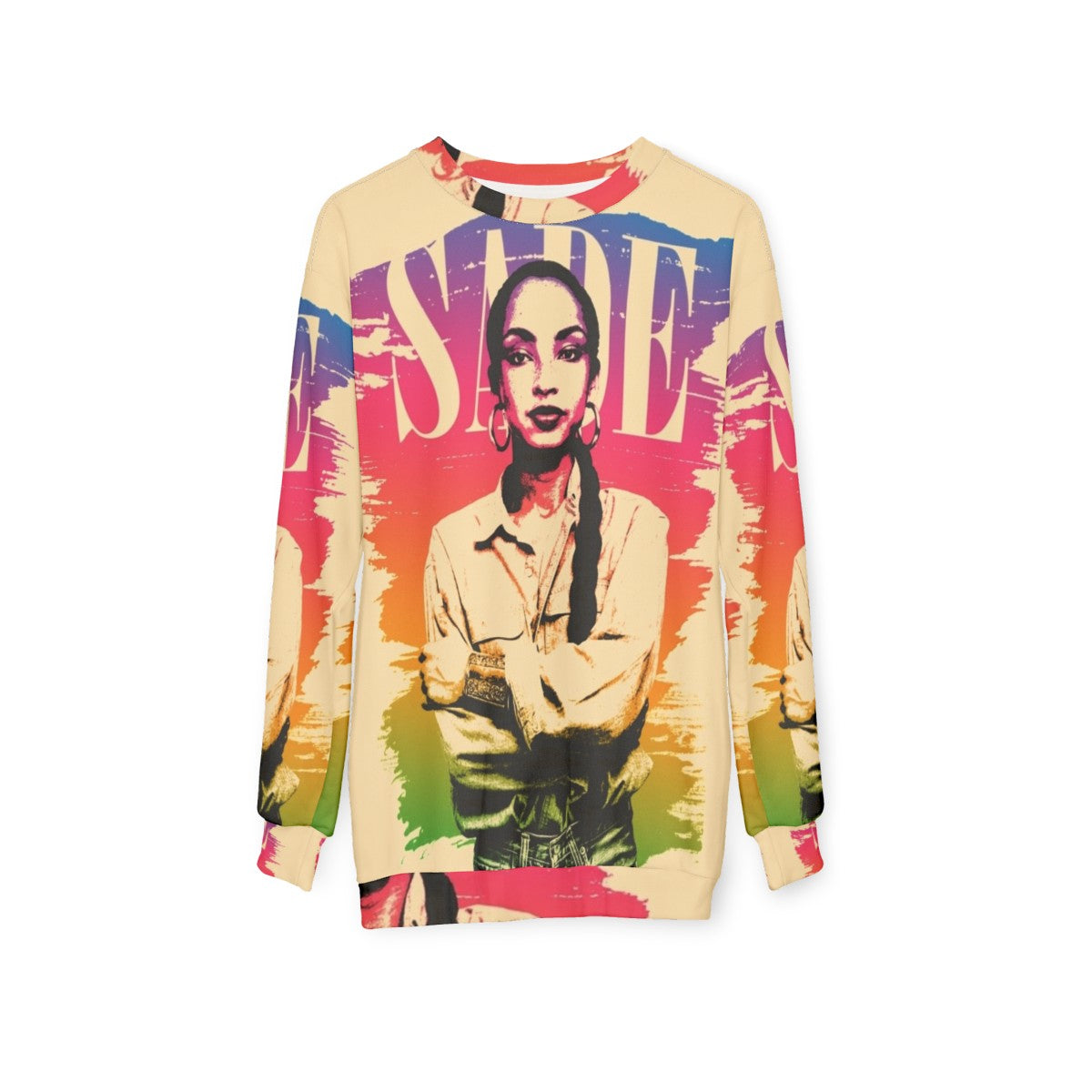 Sade Adu 80s Pop Singer Sweatshirt - hanging