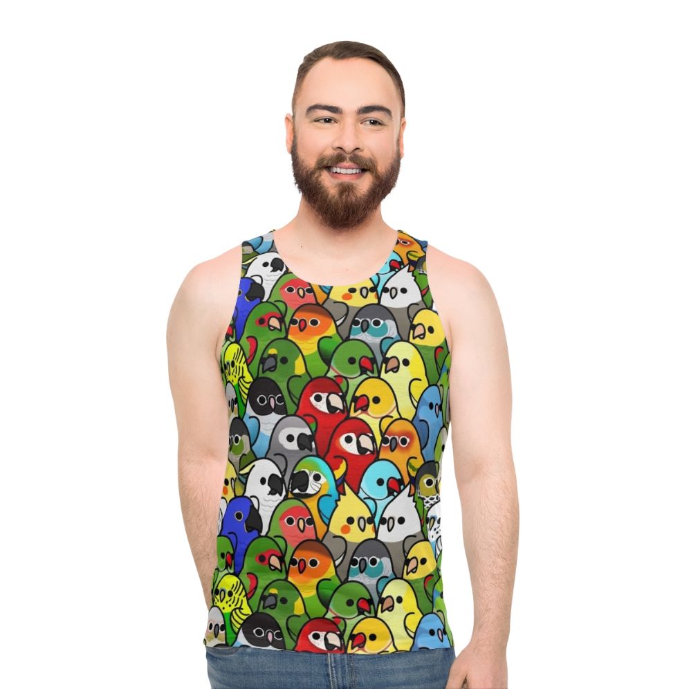 Bird Squad Unisex Tank Top - men