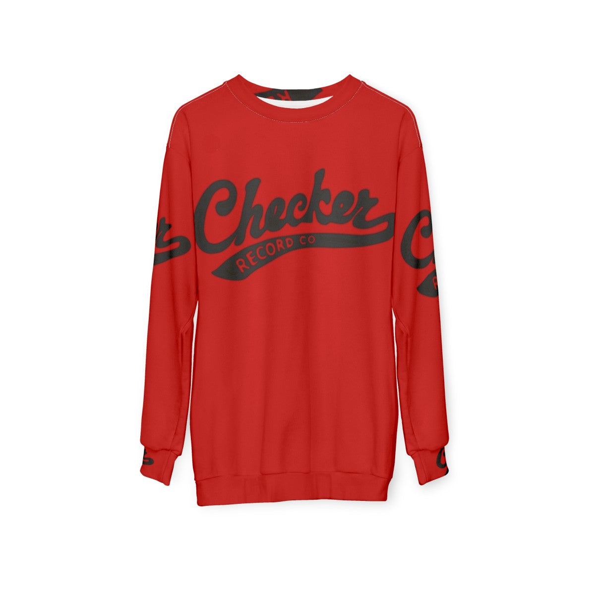 Checker Records vintage style music sweatshirt - hanging