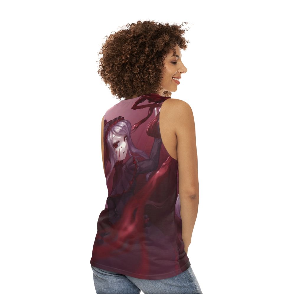 Shalltear Bloodfallen Overlord Anime Unisex Tank Top - women back